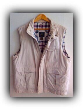 The Original Cascade 100% Cotton Men's Vest Size L [Fishing Hunting Camping]